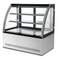 PACIFIC 900mm Curved Glass Hot Display - 2 Shelf